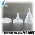 Folding reusable lady period menstrual cup sale